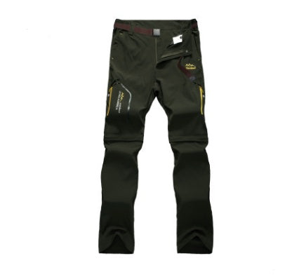 Outdoor Quick-drying Pants Men's Detachable Two Quick-drying Shorts Stretch Hiking Pants
