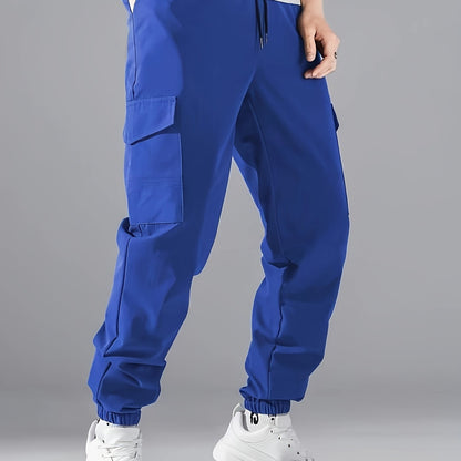 Men's Multi-pocket Workwear Pants High Street