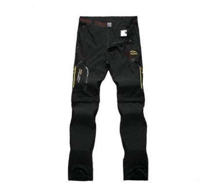 Outdoor Quick-drying Pants Men's Detachable Two Quick-drying Shorts Stretch Hiking Pants